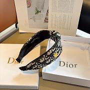 Dior Headband Blue Dior Oblique Jacquard 22706 - 6