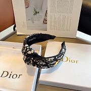 Dior Headband Blue Dior Oblique Jacquard 22706 - 3