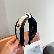 Chanel Headband Black/White 22707 - 5