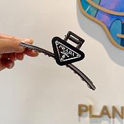 Prada Claw Clip Metal Black 22713 - 5