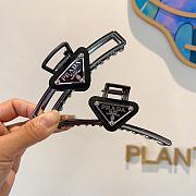 Prada Claw Clip Metal Black 22713 - 2