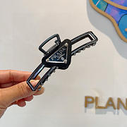 Prada Claw Clip Metal Black 22714 - 1