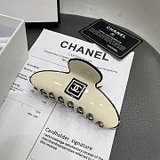 Chanel Claw Clip White - 2