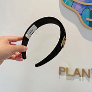 Celine Headband Velvet Black 22730 - 4