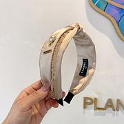 Chanel Headband Black/White/Beige 22731 - 3