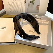 Chanel Headband Black/White/Beige 22731 - 4
