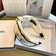 Chanel Headband Black/White/Beige 22731 - 5
