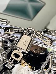 LV Ski Alma BB Silver Monogram Embossed Canvas M26335 - 23.5x17.5x11.5cm - 5