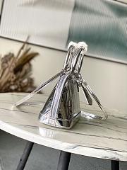 LV Ski Alma BB Silver Monogram Embossed Canvas M26335 - 23.5x17.5x11.5cm - 4