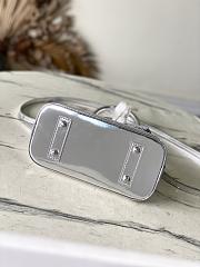 LV Ski Alma BB Silver Monogram Embossed Canvas M26335 - 23.5x17.5x11.5cm - 3