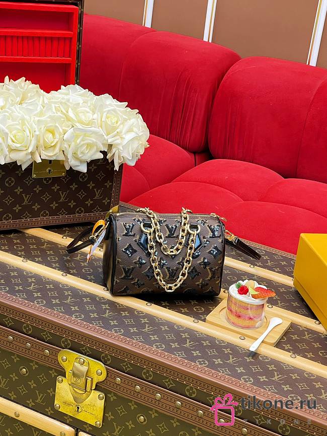 LV Ski Speedy Bandouliere 20 Monogram M26314 - 20.5x15x13cm - 1