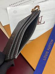 LV Ski Charms Card Holder Monogram Empreinte Leather Gun Metal - 10.2x7.3x0.3cm - 2