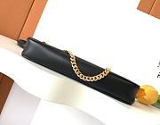 Celine Shoulder Camille 16 Soft In Smooth Calfskin Black - 27x1x4cm - 5