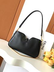 Celine Shoulder Camille 16 Soft In Smooth Calfskin Black - 27x1x4cm - 2