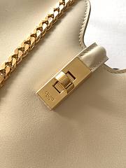 Celine Shoulder Camille 16 Soft In Smooth Calfskin White - 27x1x4cm - 6