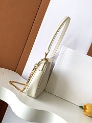 Celine Shoulder Camille 16 Soft In Smooth Calfskin White - 27x1x4cm - 2