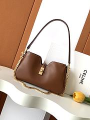 Celine Shoulder Camille 16 Soft In Smooth Calfskin Brown - 27x1x4cm - 1