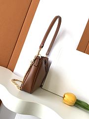 Celine Shoulder Camille 16 Soft In Smooth Calfskin Brown - 27x1x4cm - 2