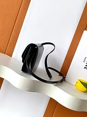 Celine Duo Wallet On Strap In Shiny Calfskin Black - 20x13x6cm - 2