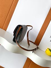 Celine Duo Wallet On Strap In Triomphe Canvas And Calfskin Tan - 20x13x6cm - 5