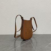 Celine Mobile Pouch Eloise Shoulder Bag Leather Brown - 19.5x15x3cm - 4