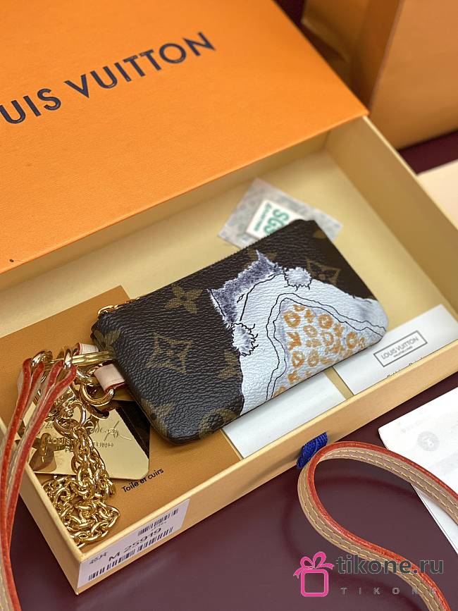 LV Travels With Grace Coddington Phone Holder M25919 - 12x6.5x1cm - 1