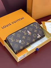 LV Monogram Forest Zippy Wallet Horizontal M25959 - 19.5x10.5x2.5cm - 1