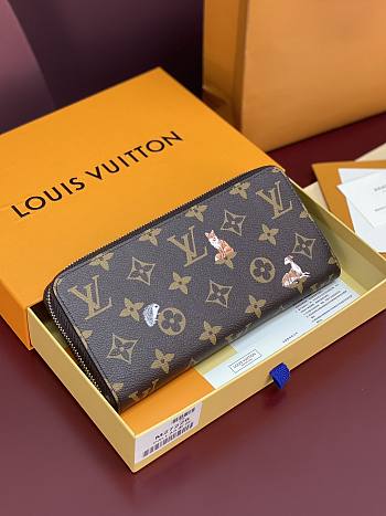 LV Monogram Forest Zippy Wallet Horizontal M25959 - 19.5x10.5x2.5cm
