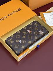 LV Monogram Forest Zippy Wallet Horizontal M25959 - 19.5x10.5x2.5cm - 3