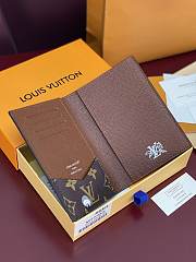 LV Monogram Forest Passport Cover M27023 - 14x10x2.5cm - 6