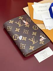 LV Monogram Forest Passport Cover M27023 - 14x10x2.5cm - 4