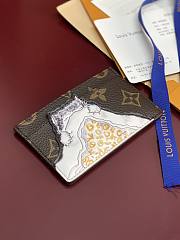  LV Travels With Grace Coddington Cat Nap Card Holder M15155 - 11x7x0.5cm - 4