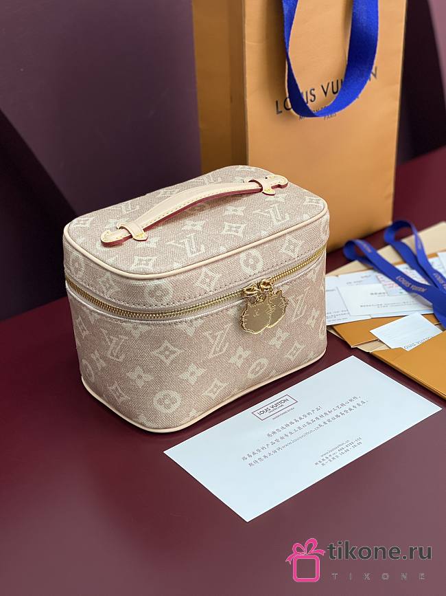 LV Travels With Grace Coddington Nice Mini Meowgram M15170 - 20x13.5x12cm - 1