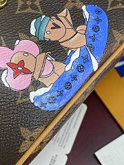 LV Vivienne Nice Mini Monogram Snowy Pearl M26647 - 20x13.5x12cm - 5