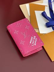 LV Pocket Organizer Monogram Heritage Pink M26839 - 11.1x7.5x1cm - 5