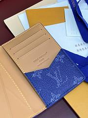 LV Pocket Organizer Monogram Heritage Blue M26841 - 11.1x7.5x1cm - 3