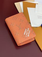 LV Pocket Organizer Monogram Heritage Orange - 11.1x7.5x1cm - 4