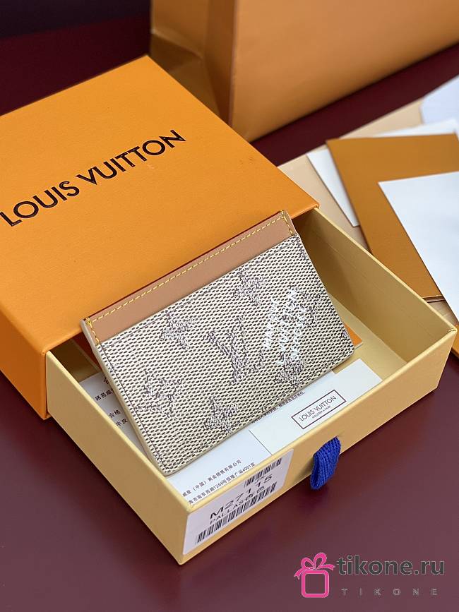 LV Card Holder Monogram Heritage Beige M27117 - 11x7x0.5cm - 1