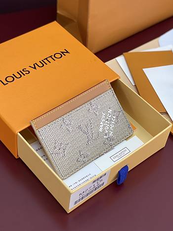 LV Card Holder Monogram Heritage Beige M27117 - 11x7x0.5cm