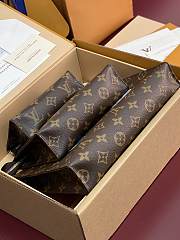 LV Vivienne Trio Toilet Pouch Monogram Snowy Pearl M15357 - 25x20x5.5cm - 6
