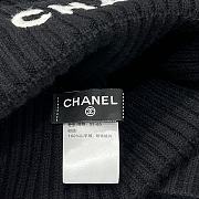 Chanel Combo Scarf/Beanie Cashmere Black - 5