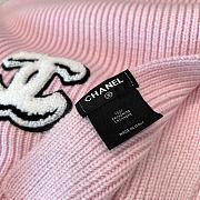 Chanel Combo Scarf/Beanie Cashmere Pink - 6