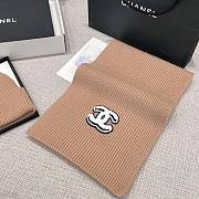 Chanel Combo Scarf/Beanie Cashmere Beige - 4
