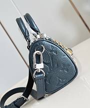 LV Nano Speedy Monogram Empreinte Leather Shimmery Ink M27501 - 16x10x7.5cm - 6
