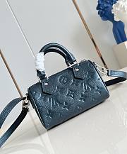 LV Nano Speedy Monogram Empreinte Leather Shimmery Ink M27501 - 16x10x7.5cm - 4