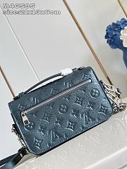 LV Pochette Metis East West Monogram Empreinte Leather Shimmery Ink M26456 - 21.5x13.5x6cm - 4