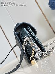 LV Pochette Metis East West Monogram Empreinte Leather Shimmery Ink M26456 - 21.5x13.5x6cm - 5