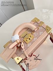 LV Travels With Grace Coddington Petite Valise Meowgram M14592 - 22.5x17.5x11cm - 6