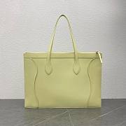 Celine Flat Cabas New Luggage In Glossy Calfskin Citrus - 44.5x31.5x0.5cm - 6