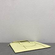 Celine Flat Cabas New Luggage In Glossy Calfskin Citrus - 44.5x31.5x0.5cm - 4